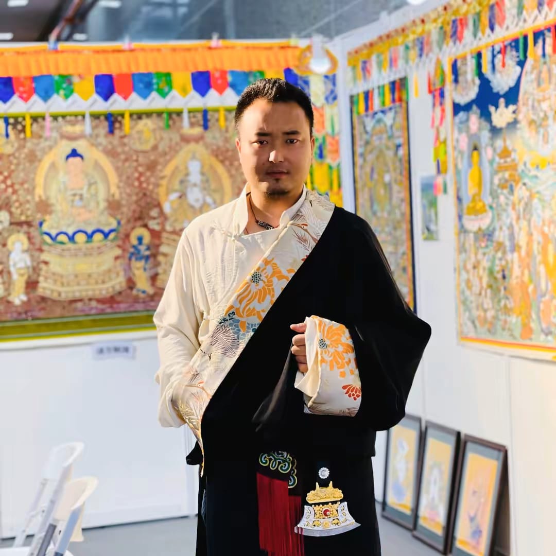 青海热贡才让扎西老师